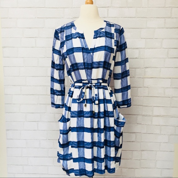 Anthropologie Dresses & Skirts - Anthropologie Maeve Painted Gingham Dress
